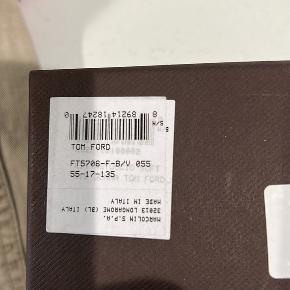 NWT Tom Ford Optical Frames - Picture 11 of 12